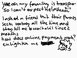 Drawn comment by $hadz★