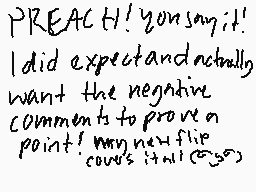 Drawn comment by $hadz★