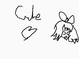 Drawn comment by lea
"Cute"