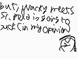 Drawn comment by JTop2K11
"but) wacky meets 51. rela is going to such (in my opinion)"