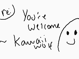 Gezeichneter Kommentar von KawaiiWolf