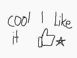 Drawn comment by IZ and MS
"cool I Like it"