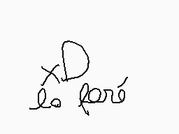 Drawn comment by Leonardo
"La foro"