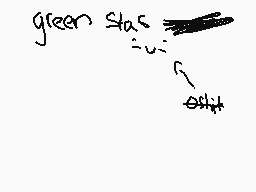 Drawn comment by ~€íⒶ♭ottⓁ!
"green stars:"