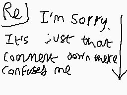 Drawn comment by ReightThen