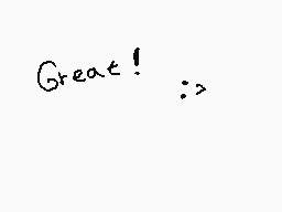 Drawn comment by Kiki Can
"Great! ;>"