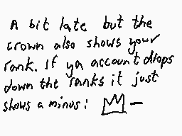 Drawn comment by Dee