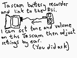 Drawn comment by Dee