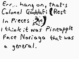 Drawn comment by Dee