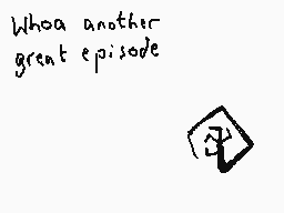 Drawn comment by Dee