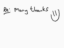 Drawn comment by Dee