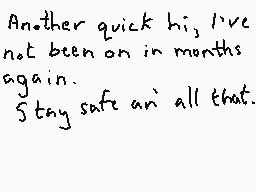 Drawn comment by Dee