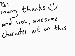 Drawn comment by Dee
"Re: many thanks😊 and wow, awesome character fit on this"