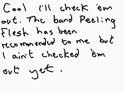 Drawn comment by Dee