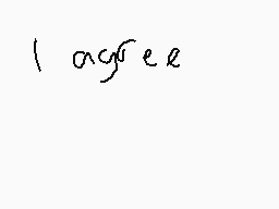 Drawn comment by tomrow
"I agree"