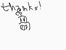 Drawn comment by PuyoChild
"thanks!"