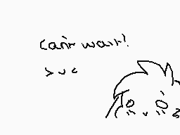 Drawn comment by paws