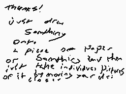Drawn comment by pokéstudio
"Thanks! Just drew. Sending. Okay, A piece of paper or something like this with the individual listings of it by moving cards."