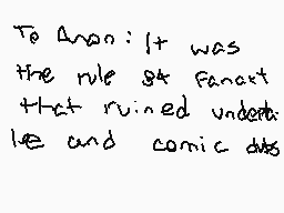 Drawn comment by GⒶmmⒶ ©