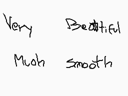 Drawn comment by GⒶmmⒶ ©
"Very Beautiful Much Smooth"