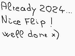 Drawn comment by matthieu
"Already 2024... Nice FE! p! well done x)"