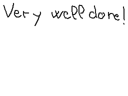 Drawn comment by matthieu
"Very well done!"