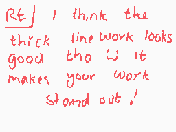 Drawn comment by Thistle