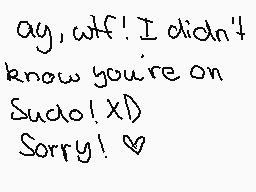 Drawn comment by Dusk