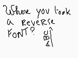 Drawn comment by Glin