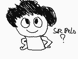 Drawn comment by Glin
"Sr Pelo?"