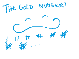 Drawn comment by Glin
"The Gold Number!"