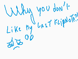 Drawn comment by Glin