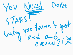 Drawn comment by Glin
"You NEED more STEPS! Why you haven't got and a-d green?!"