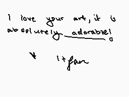 Drawn comment by cherries😃