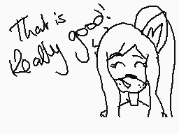 Drawn comment by ToyChica♥