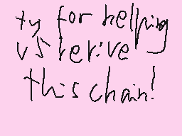 Drawn comment by ミゲル
"ty for helping serve this chain!"