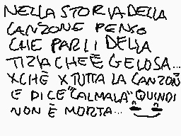 Drawn comment by Maria😃