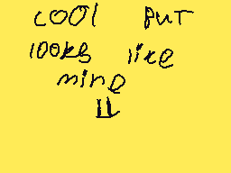 Drawn comment by sonic yeet