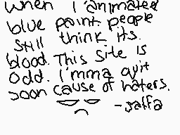 Drawn comment by Jaffacat