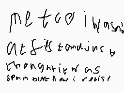 Drawn comment by Frankie