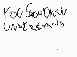 Drawn comment by Tom!😃➕
"you somehow understand"