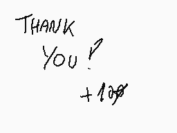 Drawn comment by りⓇⒶg◎れ-k99
"THANK YOU! +1000"
