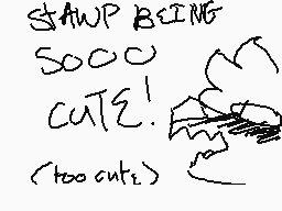 Drawn comment by Ⓑ♥nnyWôⓁfⓎ