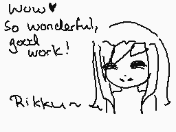 Drawn comment by Rikku☆