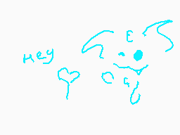 Drawn comment by Esmee♥
"Hey"