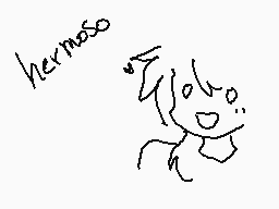 Drawn comment by Nathan   
"hermoso"