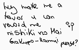 Drawn comment by GenAroRuka
