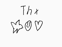 Drawn comment by Michael 😃📱
"Thx"