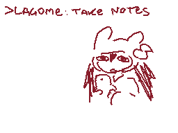 Drawn comment by death2opal