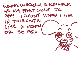 Drawn comment by death2opal